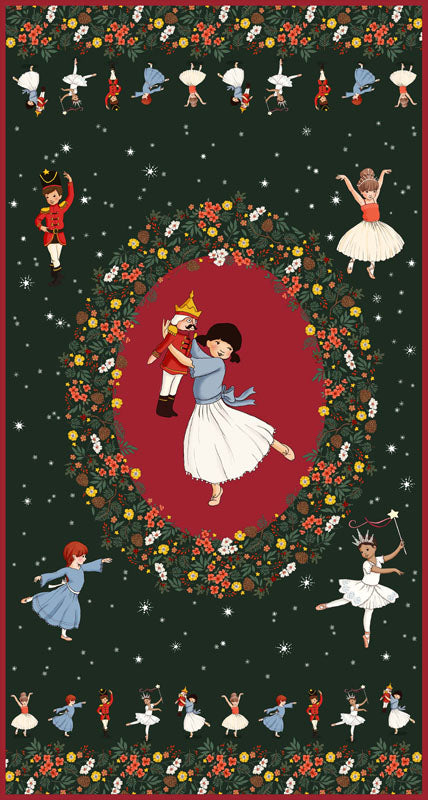 Nutcracker Christmas - Multi (Panel) Michael Miller