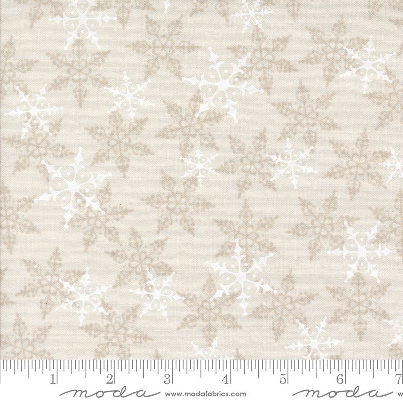 Winter Friends 108" Wideback - Falling Snow in Snowy White - Deb Strain - Moda