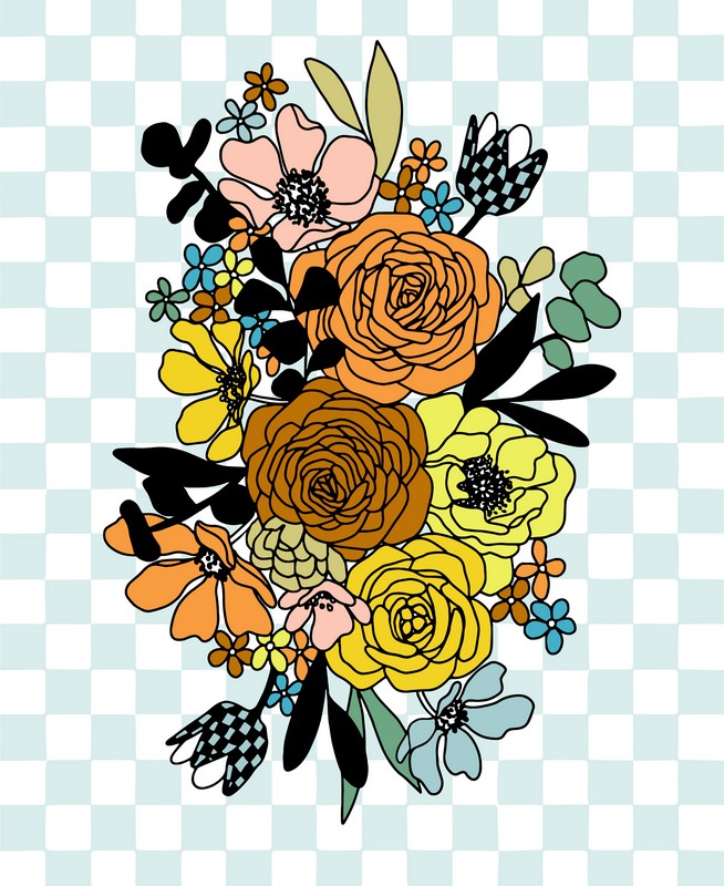 True to Hue - PANEL Chromatic Muse in Dusty Sky - Alli K Designs - Moda (Pre-order: Mar 2026)