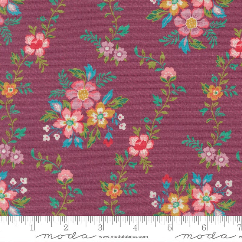 Tilbury Garden - Elowen in Cyclamen - Crystal Manning - Moda (Pre-order: Apr 2027)