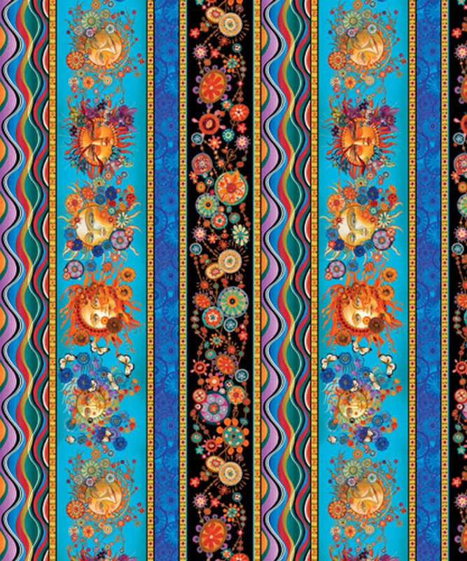 Season of the Sun - 13191-99 in Multi - Benartex
