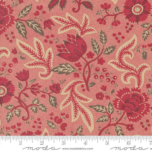 Rouenneries Trois - Belle in Faded Red - French General - Moda (Pre-order: Oct 2024)