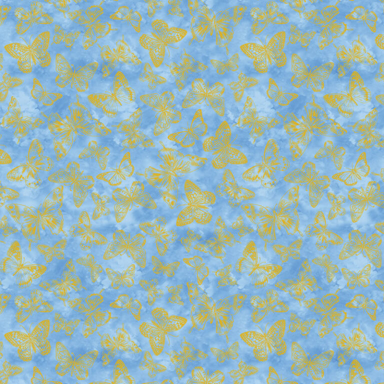 Metallic Impressions - Benartex 14062M-50