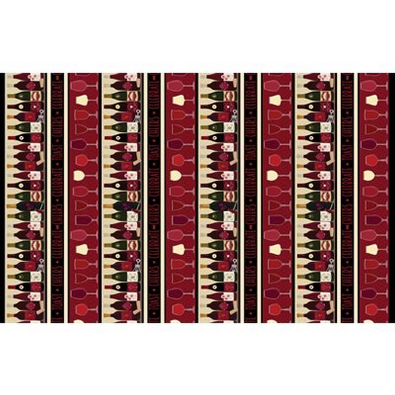 Uncork & Unwind - 14542-99 in Multi - Benartex