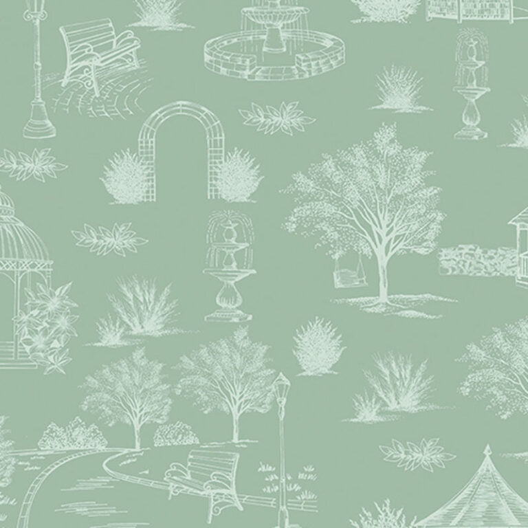 Sweet Meadow - Sage - Benartex 15041-44