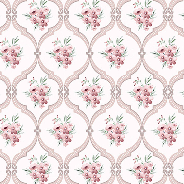 Sweet Meadow - Pink - Benartex 15045-21