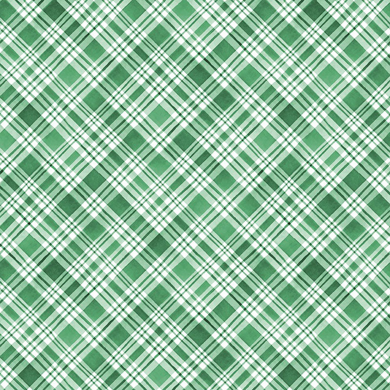 Snowflake Wishes - Green 15194-44 - Benartex