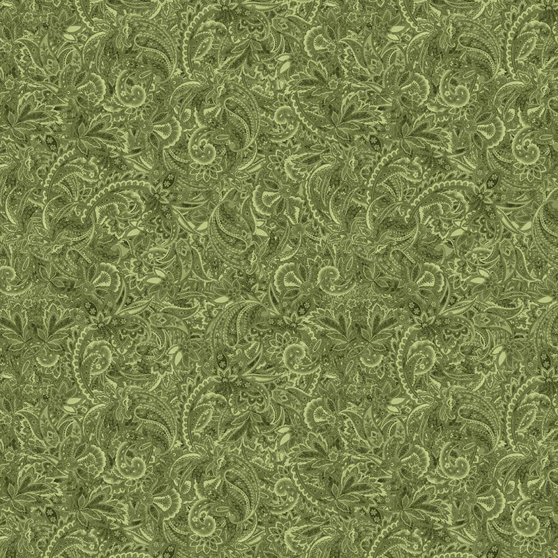 Harvest Beauty - Sage/Green 15274-40 - Benartex