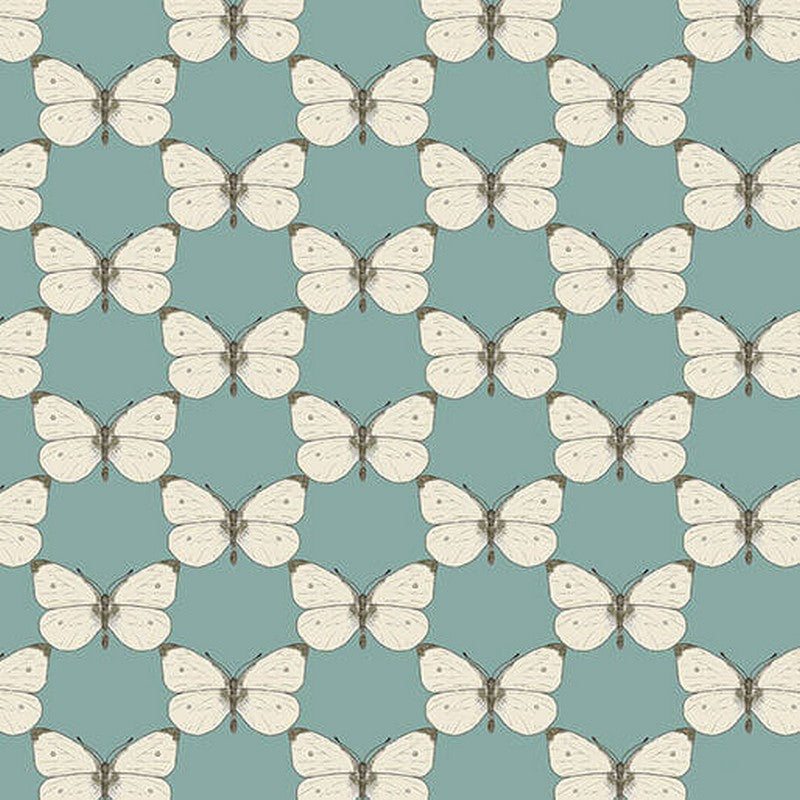 Bee Haven - 16414-84 in Medium Teal - Benartex