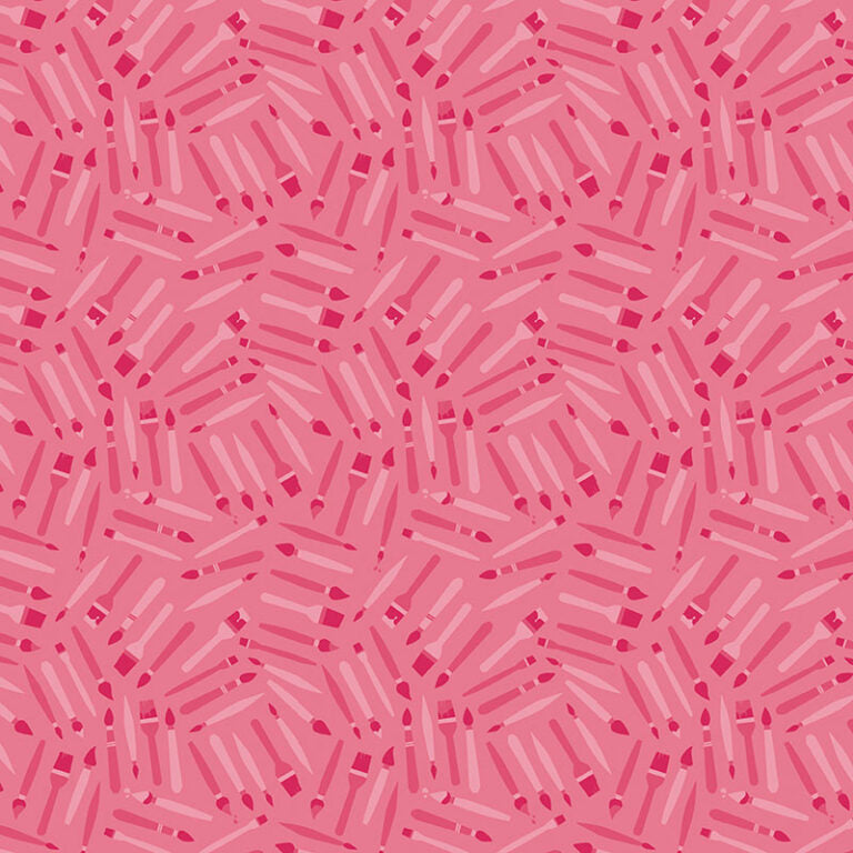 Happy Notes - Pink 16440-21 - Benartex