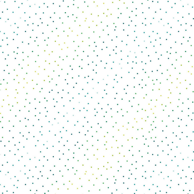 Lucky Bugs - Green White - Benartex 16443-90