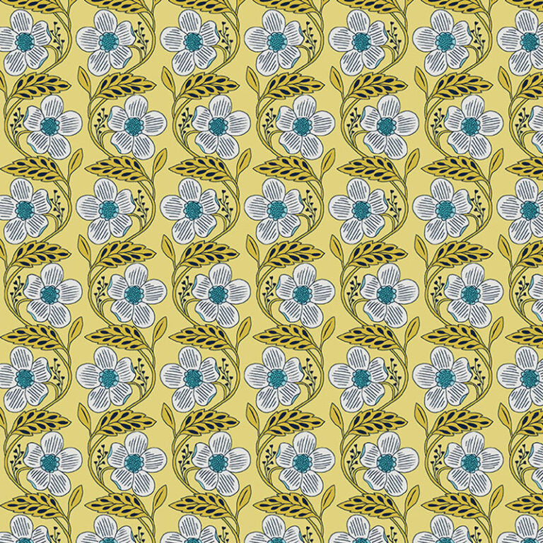 Blooming Color II - Yellow 16449-33 - Benartex