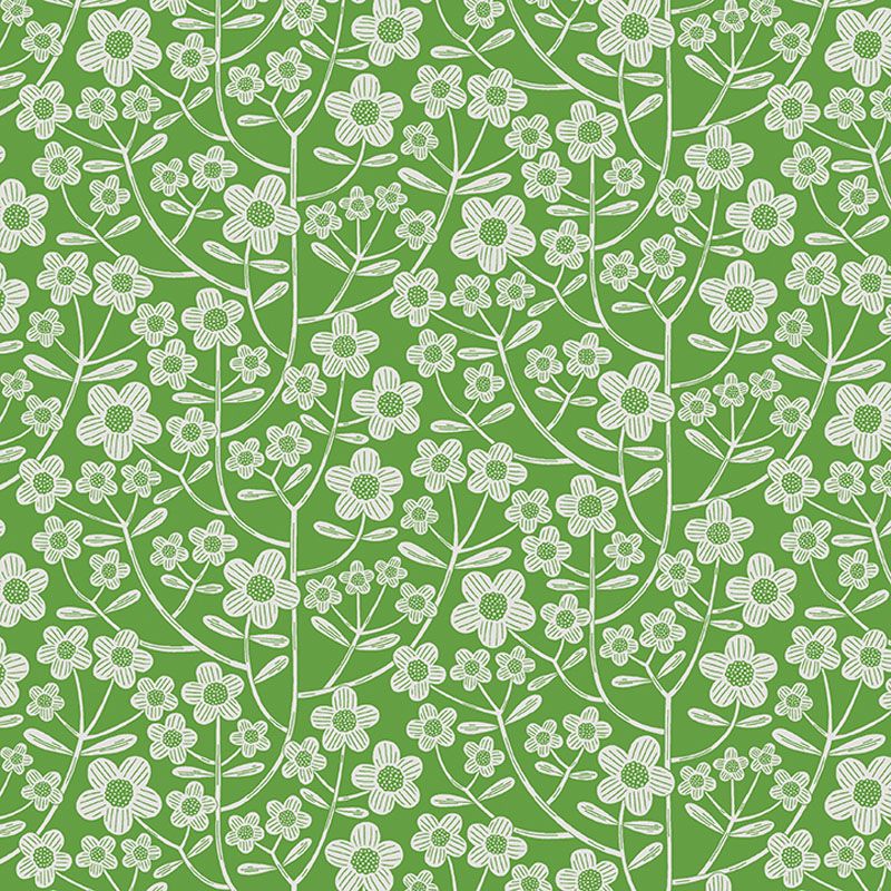 Blooming Color II - Brynn in Green - Benartex