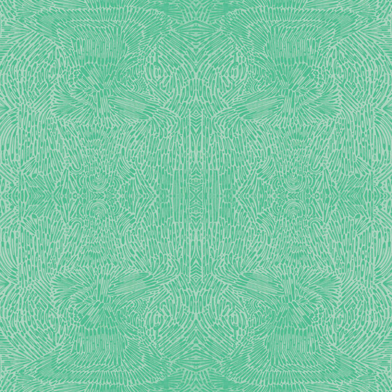 Gentle Warriors - Mint - Benartex 16487-40