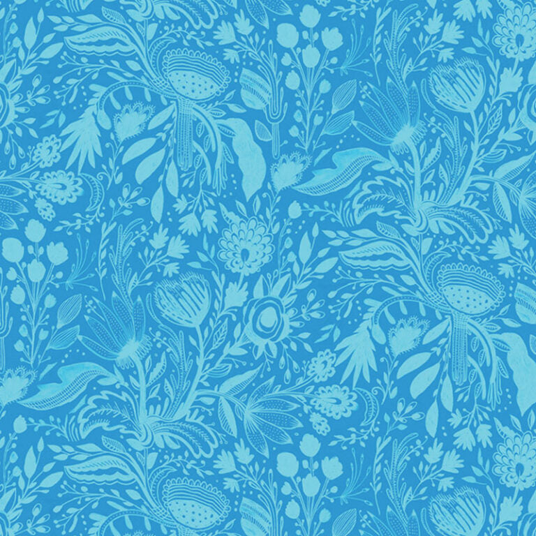 Gentle Warriors - Turquoise - Benartex 16578-84