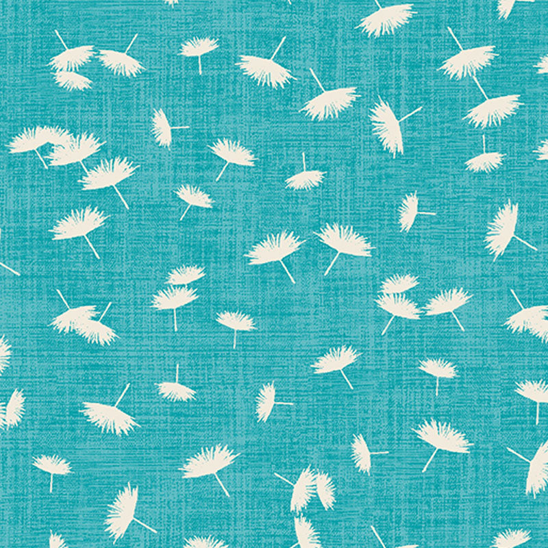 Wishflower - Teal 16696-83 - Benartex