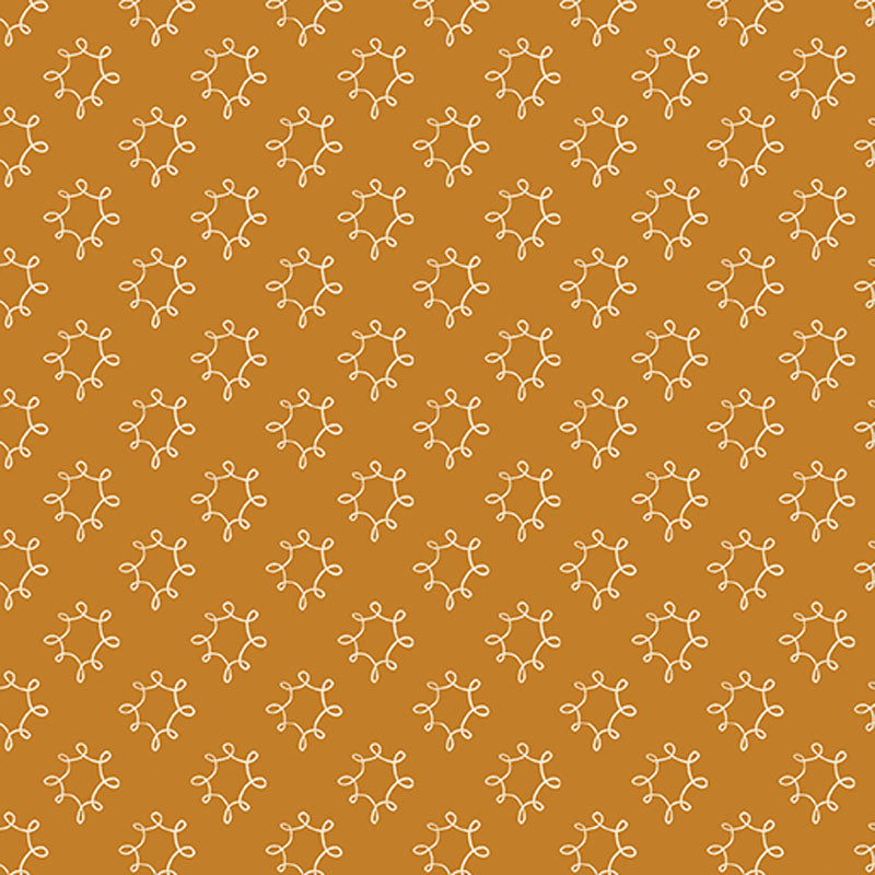 Wishflower - Dark Gold 16697-35 - Benartex