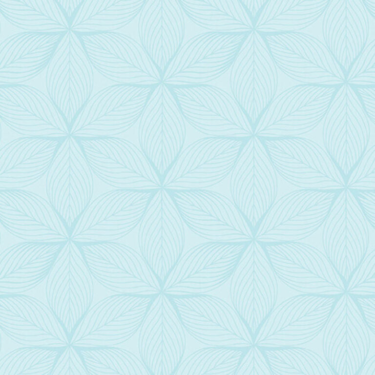 Go With the Flow - Light Turquoise 6747-04 - Ann Lauer - Benartex