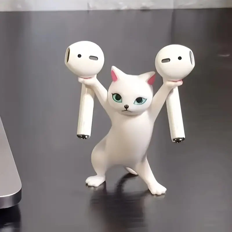 Helpful Kitty Pen and Airpod Holder