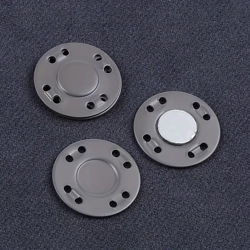 Invisible Slim Magnet Snap Button (5 Pc Set) 0.49"