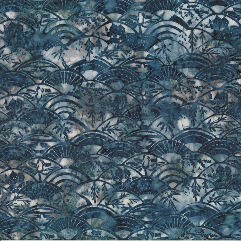 Summer Zen Batik - Navy - Hoffman 20007-19