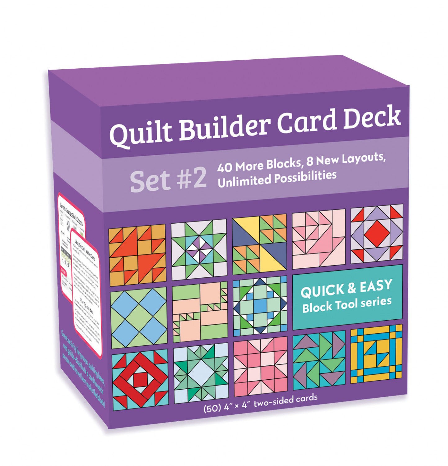 Quilt Builder Card Deck #2 - C&T Publishing (Pre-order: Jan 2026)