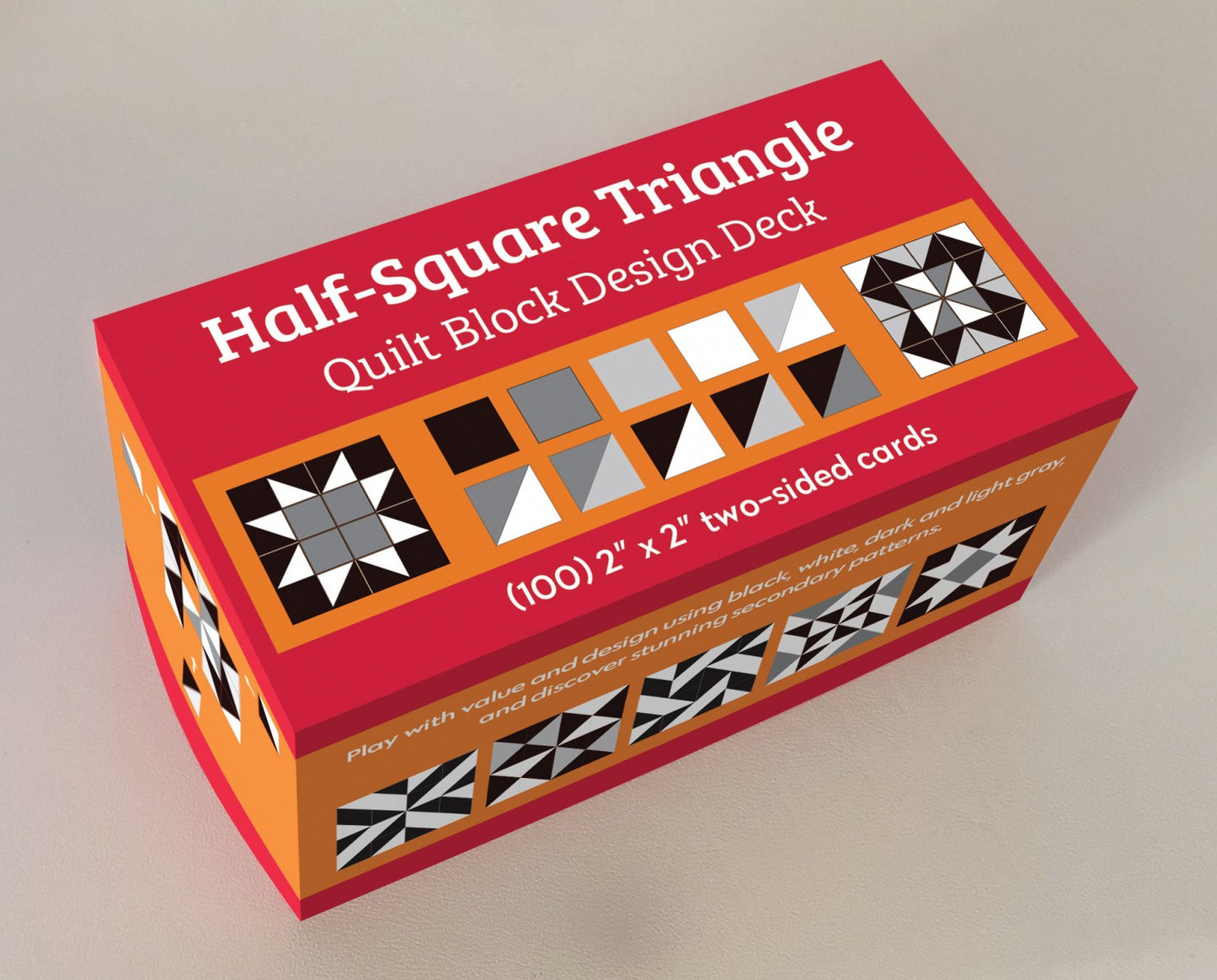 Half-Square Triangle Quilt Block Design Deck - C&T Publishing (Pre-order: Aug 2026)