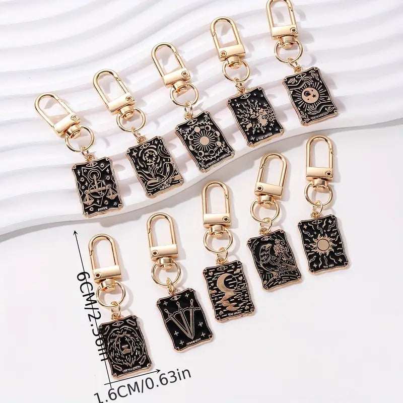 Tarot Deck Zipper Pull