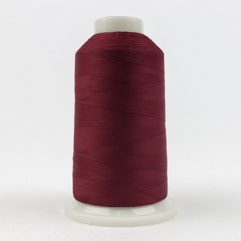 Konfetti - Burgundy - Cotton 50wt 2500yd (2286m) - WonderFil Specialty Threads (Pre-order: Feb 2026)