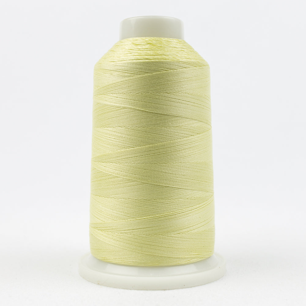 Konfetti - Pale Yellow - Cotton 50wt 2500yd (2286m) - WonderFil Specialty Threads (Pre-order: Aug 2026)