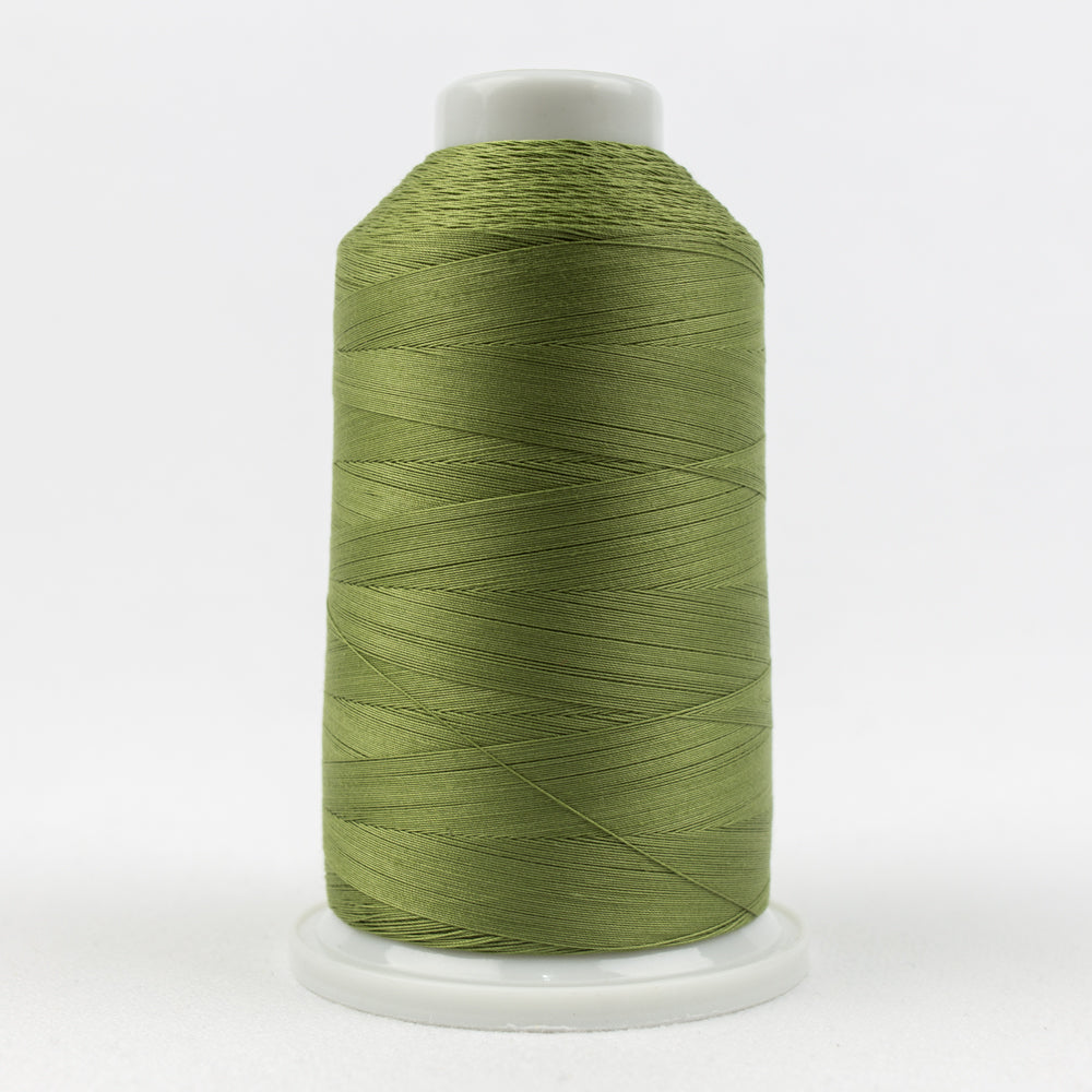 Konfetti - Olive Green - Cotton 50wt 2500yd (2286m) - WonderFil Specialty Threads (Pre-order: Feb 2026)