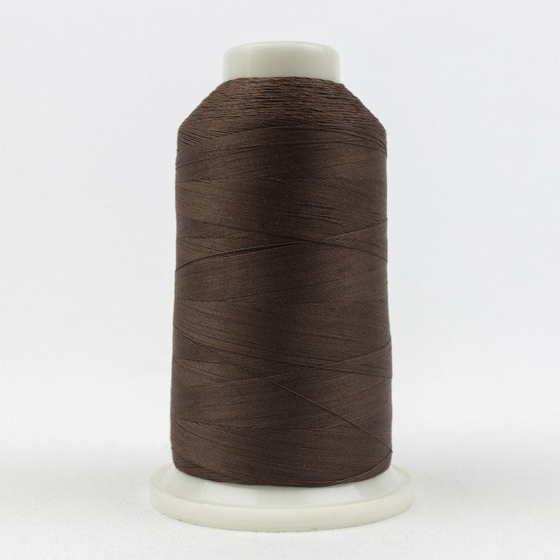 Konfetti - Dark Brown - Cotton 50wt 2500yd (2286m) - WonderFil Specialty Threads (Pre-order: Feb 2026)