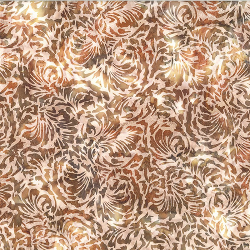 Bali Batiks - 2511-64 in Tan - Hoffman Fabrics