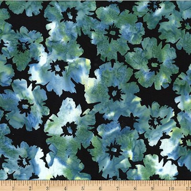 Bali Batiks - 2563-484 in Seaside - Hoffman Fabrics