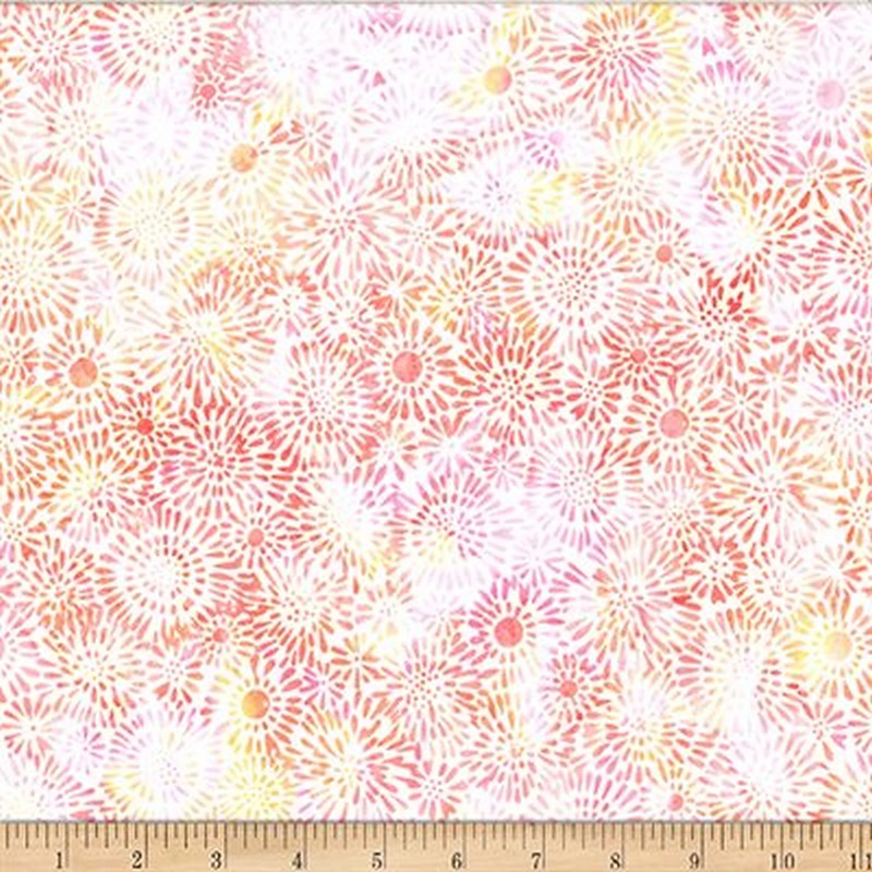 Bali Batiks - 2580-480 in Creamsicle - Hoffman Fabrics