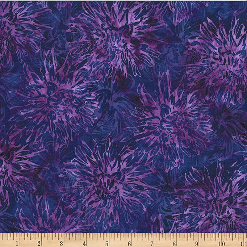 Bali Batiks - 2590-81 in Violet - Hoffman Fabrics
