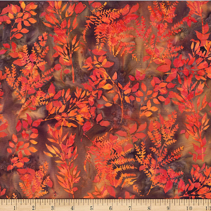 Bali Batiks - 2627-431 in Cayenne - Hoffman Fabrics