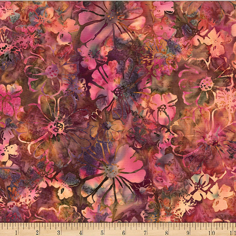 Bali Batiks - 2634-634 in Global Spice - Hoffman Fabric