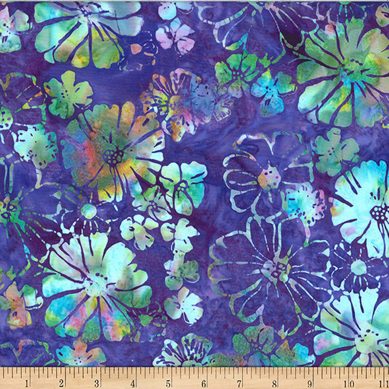 Bali Batiks - 2634-694 in Wildflower - Hoffman Fabric