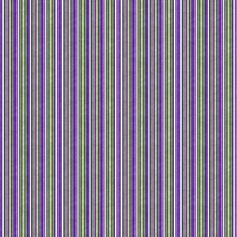 Tulip Garden - Plain Stripe in White - Deborah Edwards - Northcott (Pre-order: Mar 2026)