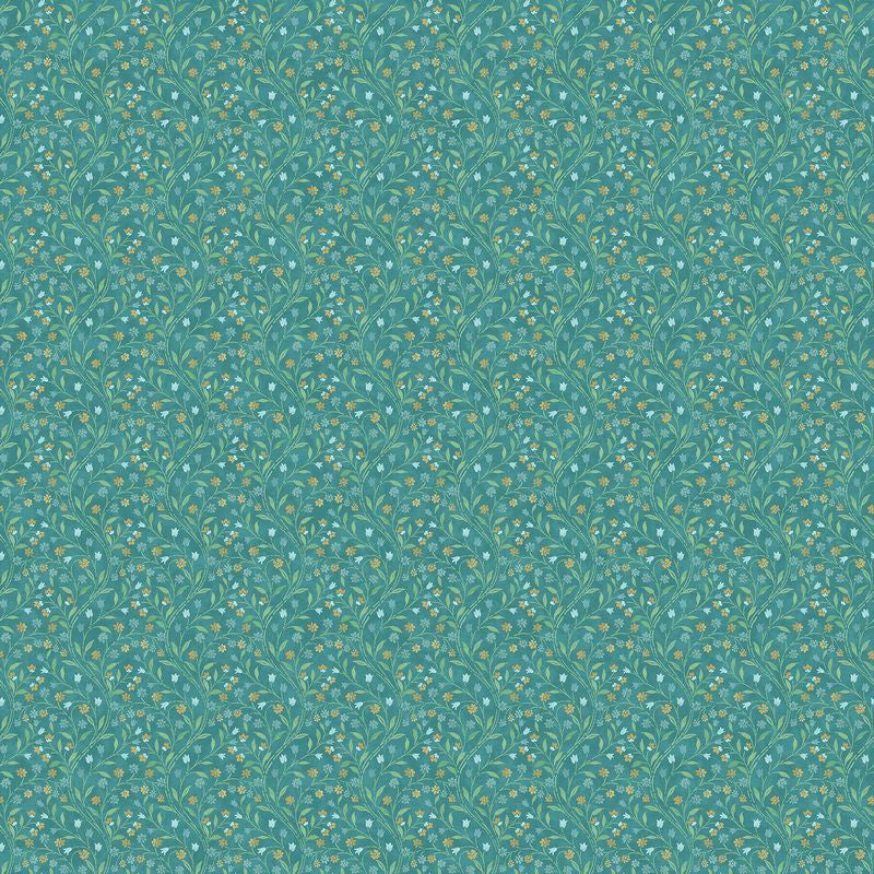 Mariposa - Mini Trail in Dark Teal - Elena Belokrinitski - Northcott (Pre-order: Feb 2026)