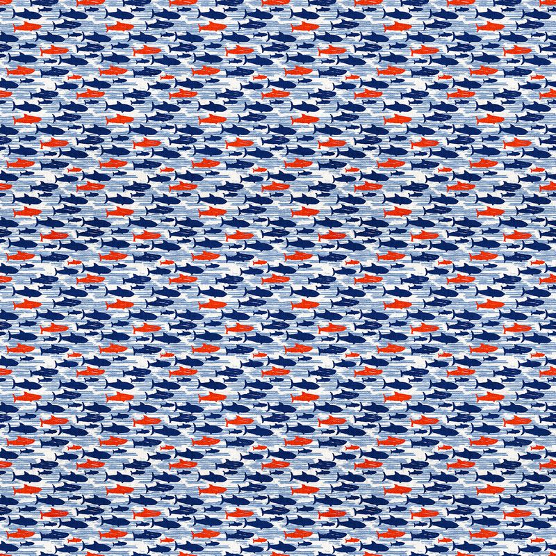 Take Me To The Beach - Little Fish in White - Northcott