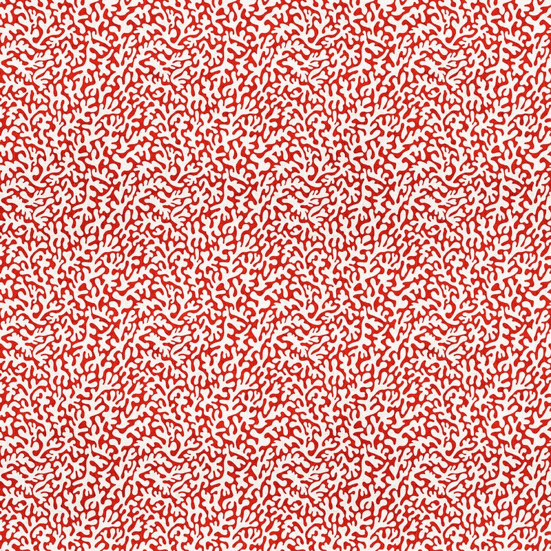 Take Me To The Beach - Coral in Red - Northcott (Pre-order: Apr 2026) - Dinkydoo Fabrics