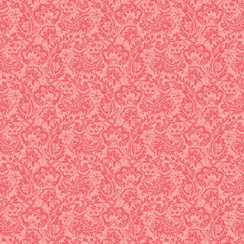 Cottage Charm - Paisley in Rose - Deborah Edwards - Northcott (Pre-order: Nov 2026)