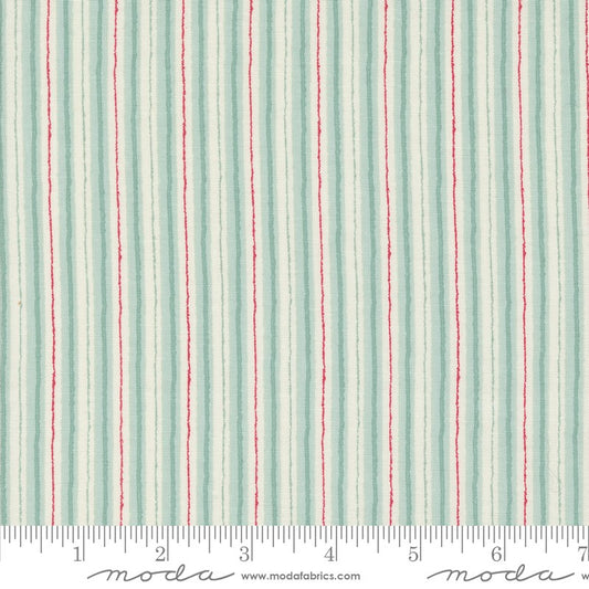 My Summer House - Summer Stripe in Aqua - Bunny Hill Designs - Moda (Pre-order: May 2024)