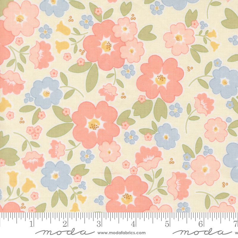 Handmade Sweetness - Vintage Blooms in Porcelain - Heather Briggs - Moda (Pre-order: Oct 2026)