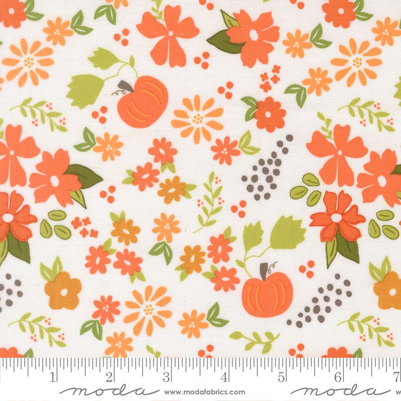 Birch & Willow - Pumpkin Patch in Cloud - Sherri & Chelsi - Moda (Pre-order: Sept 2026)