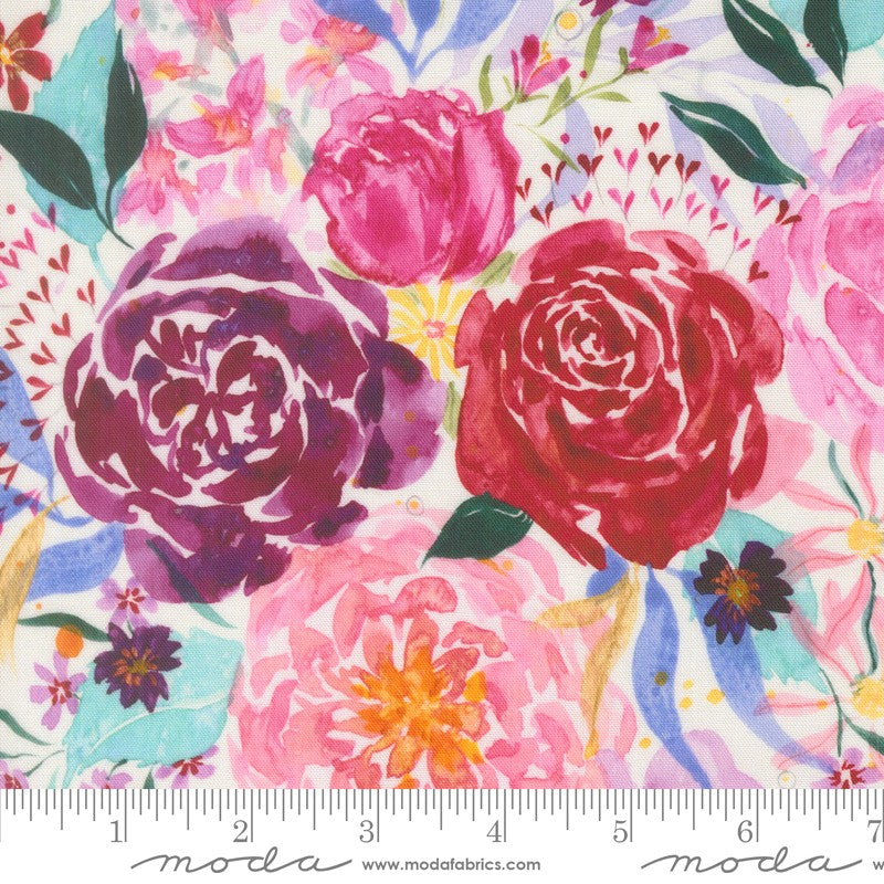 Fleur The Love - Amour in Cloud - Create Joy Project - Moda (Pre-order: Oct 2026)