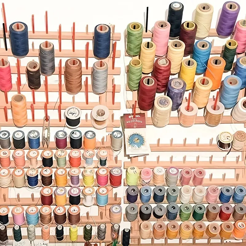 Wooden Thread Rack (60 Spool)
