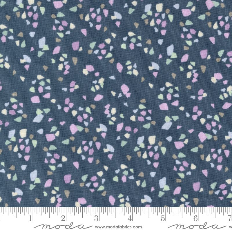 Seaglass Summer - Shimmering in Indigo Sea - Sweetfire Road - Moda
